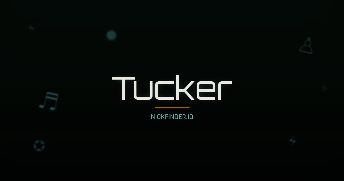 Tucker name meaning Brave warrior — English origin | NickFinder.io