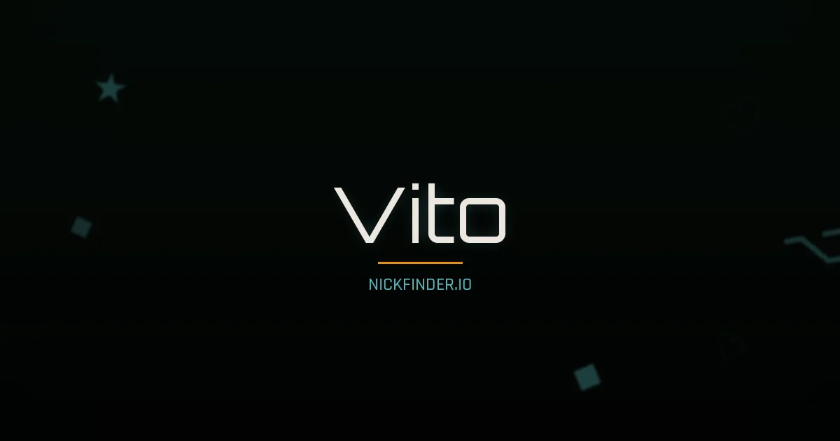 Vito name meaning Brave heart — Italian origin | NickFinder.io