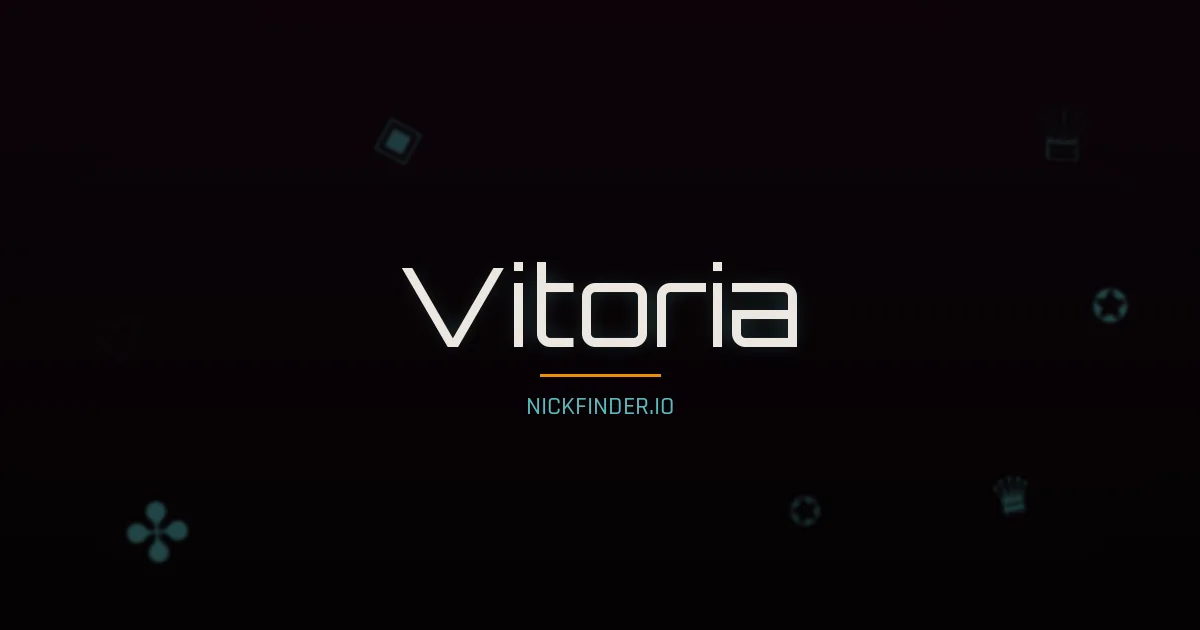 Vitoria name meaning Victory — Portuguese origin | NickFinder.io