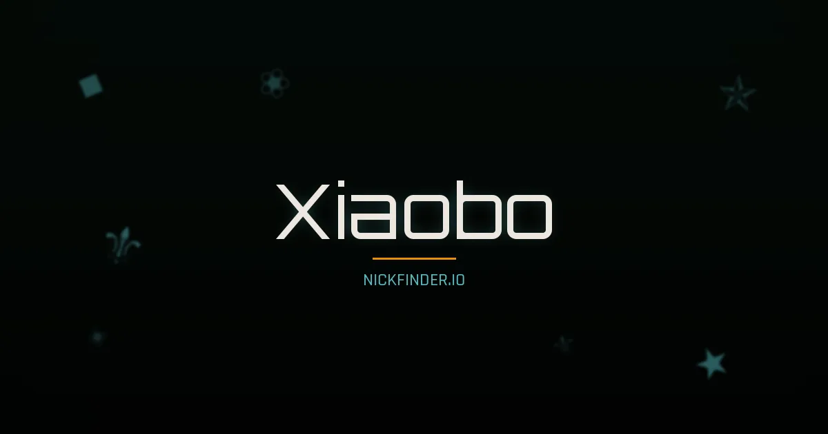 Xiaobo name meaning Swift wind — Chinese origin | NickFinder.io