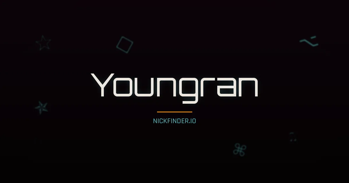Youngran name meaning Pure light — Korean origin | NickFinder.io