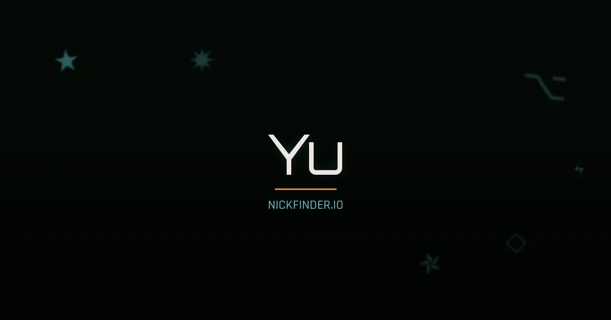 Yu name meaning Gentle, kind — Japanese / Chinese origin | NickFinder.io