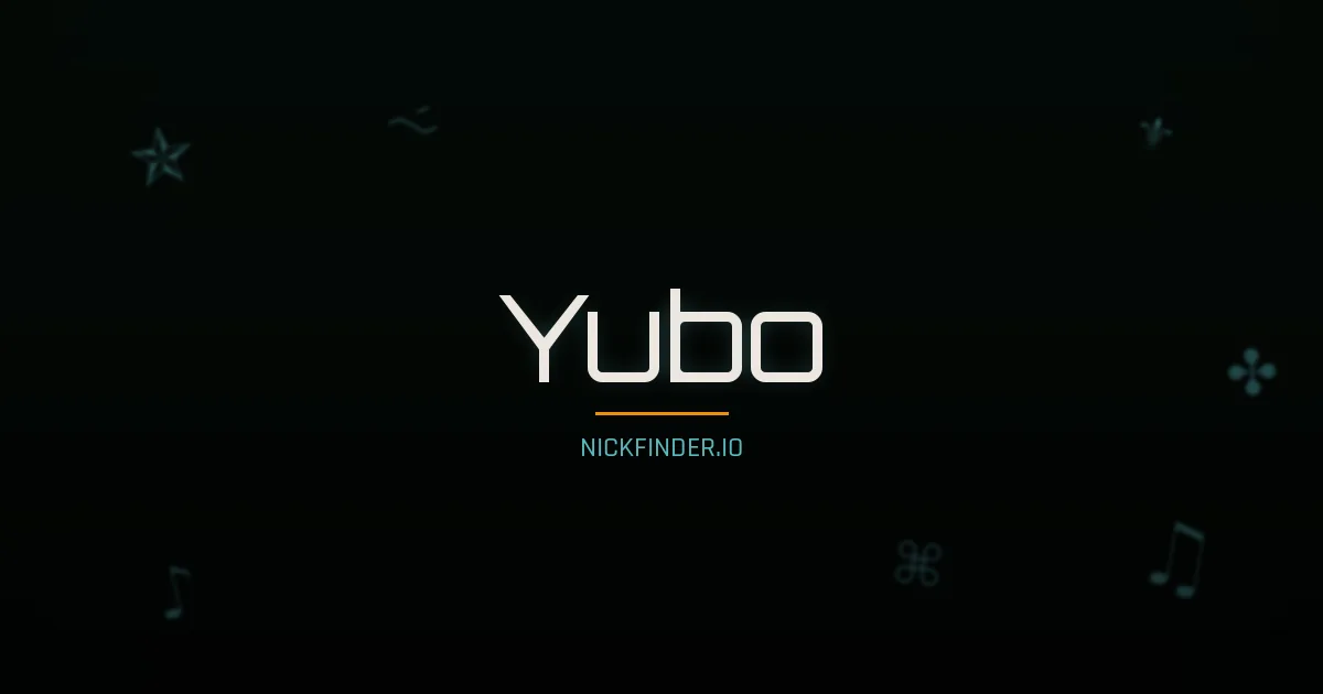 Yubo name meaning Prosperous — Chinese origin | NickFinder.io