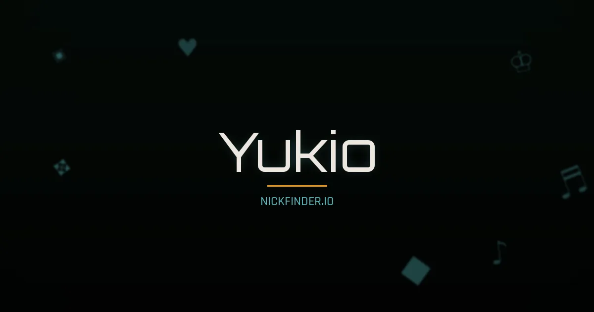 Yukio name meaning Spring light — Japanese origin | NickFinder.io