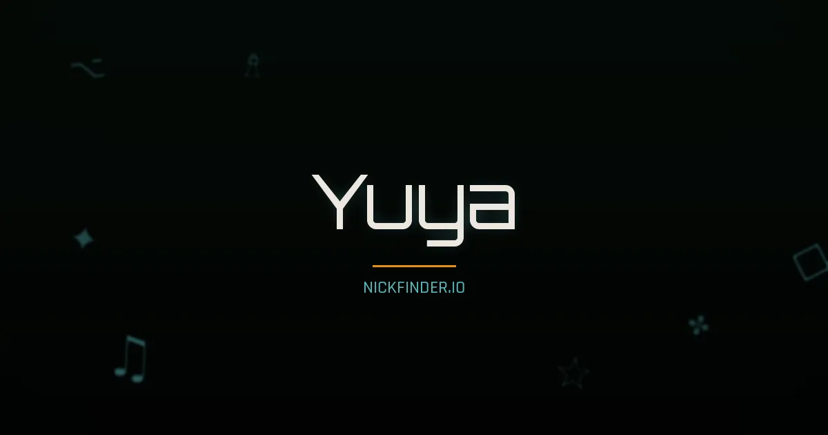 Yuya name meaning Sky dancer — Japanese origin | NickFinder.io