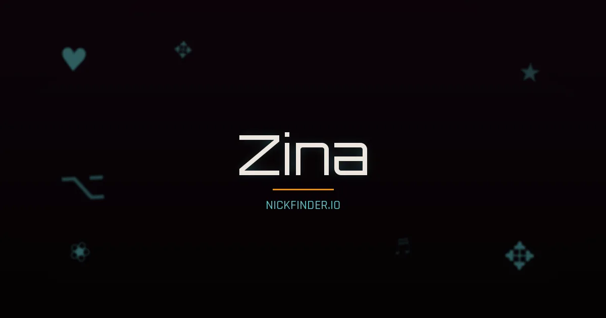 Zina name meaning God's gift — Russian origin | NickFinder.io